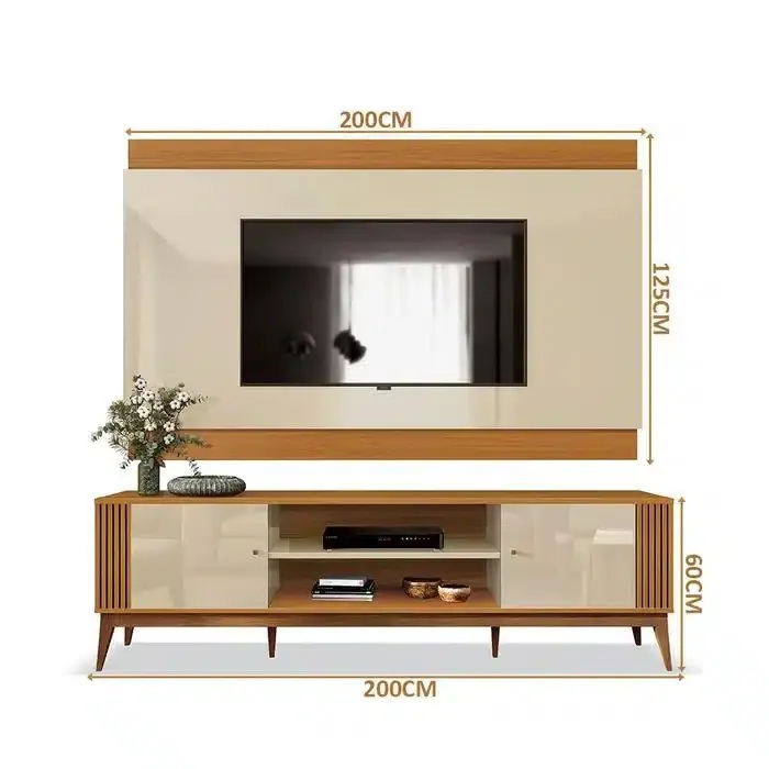 Kit Rack Legacy 2.0 + Painel Legacy 2.0 – TV até 75 – EDN — miniatura 3