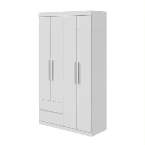 Guarda-Roupa Zeus 1,19 m com 4 Portas e 2 Gavetas — miniatura 2