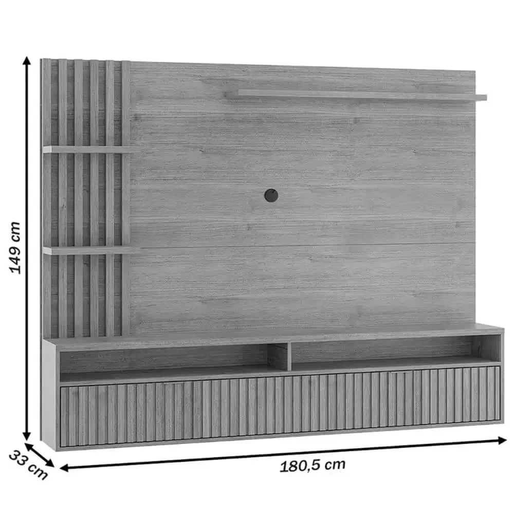 Painel Versalhes TV até 65, 1 Porta – Viero — miniatura 4